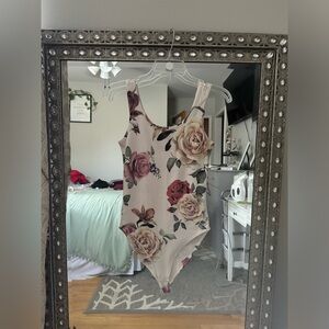 Floral bodysuit